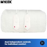 Mylek Double Size Heated Fleece Electric Blanket