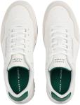 Tommy Hilfiger Men's Stylish White Court Trainers