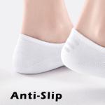 6 Pairs Cotton No Show Ankle Socks