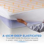 Coopers Fleece Electric Blanket with Deep Skirt