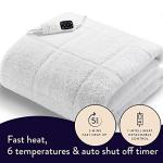 Cozy Scandi Sherpa Electric Blanket, Single Size