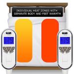 GlamHaus Electric Blanket with 9 Heat Settings