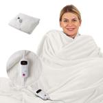 Luxury Heated Throw Blanket with Remote Control