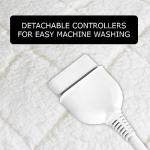 GlamHaus Electric Blanket with 9 Heat Settings