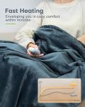 Cozy Electric Heated Throw Blanket with Timer