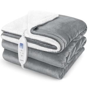 Cozy Widened Electric Blanket with Adjustable Heat