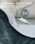 Cozy Electric Heated Throw Blanket with Timer