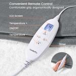 Cozy Widened Electric Blanket with Adjustable Heat