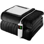 L'AGRATY Electric Heated Blanket with Auto-Off
