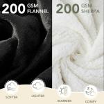 L'AGRATY Electric Heated Blanket with Auto-Off