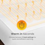 COSI Home Heated Microfleece Electric Blanket