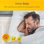 COSI Home Heated Microfleece Electric Blanket