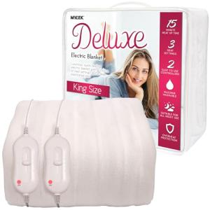 King Size Heated Electric Blanket with Dual Control