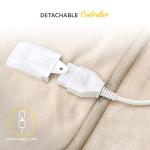 MONHOUSE Heated Electric Blanket with Timer & Controller
