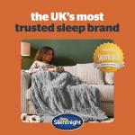 Cosy Heated Throw - Soft Chunky Knit Fleece