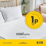 COSI Home Heated Microfleece Electric Blanket