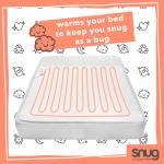 King Size Heated Electric Blanket with 3 Settings