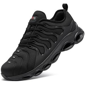 LARNMERN Lightweight Steel Toe Cap Safety Trainers
