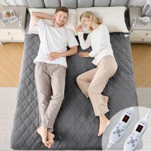 Dual Control Electric Blanket with 10 Heat Levels