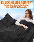 Portable 20,000mAh Heated Blanket - Cordless Throw