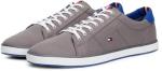 Tommy Hilfiger Men's Steel Grey Vulcanised Trainers