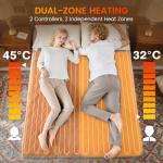 Dual Control Electric Blanket with 10 Heat Levels