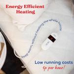 Russell Hobbs Heated Sherpa Fleece Electric Blanket
