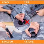 32 Vacuum Storage Bags with Electric Pump