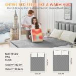 Dual Control Electric Blanket with 10 Heat Levels