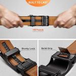 BULLIANT Men's Leather Ratchet Dress Belt