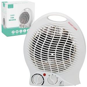 Coselena 2KW Electric Heater with Fan & Thermostat