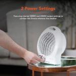 Warmlite 2000W Thermo Fan Heater - 2 Settings