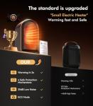 GZCHENHAO Portable Electric Heater for Home & Office