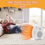 Rainberg 2-in-1 Electric Fan Heater