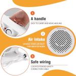 Rainberg 2-in-1 Electric Fan Heater