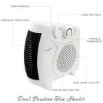 2000W Portable Electric Fan Heater with Thermostat