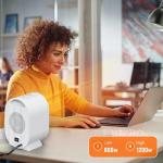 Portable 1200W Silent Electric Space Heater