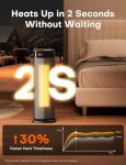 2000W PTC Electric Heater with ECO Mode & Remote