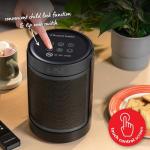 Russell Hobbs 1500W Portable Black & Silver Heater