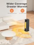 2000W PTC Electric Heater with ECO Mode & Remote