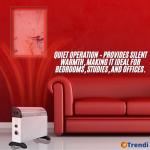 Trendi 2000W Portable Electric Radiator Heater