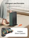 PELONIS Adjustable Electric Radiator Heater with Safety Features