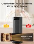 2000W PTC Electric Heater with ECO Mode & Remote