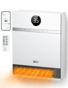 Dreo Smart Electric Wall Heater with Alexa Control