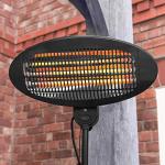 2000w Outdoor Patio Heater - Freestanding & Wall-Mount