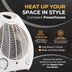 Portable Electric Heater with Overheat Protection