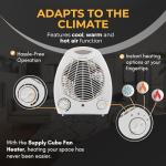 Portable Electric Heater with Overheat Protection