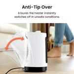 Pro Breeze 2000W Mini Ceramic Heater with 3 Settings