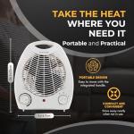 Portable Electric Heater with Overheat Protection