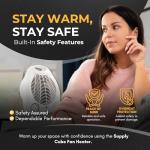 Portable Electric Heater with Overheat Protection